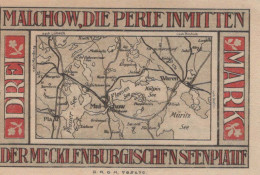 3 MARK 1914-1924 Stadt MALCHOW Mecklenburg-Schwerin UNC DEUTSCHLAND #PD226 - [11] Local Banknote Issues