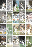BB11 - COMPLETE CARDS SET HOBBYPRESS - THE WORLD'S GREAT CRICKETERS - CRICKET - Other & Unclassified