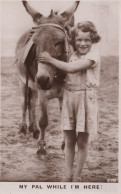 ESEL Tiere Vintage Antik Alt CPA Ansichtskarte Postkarte #PAA260.A - Donkeys