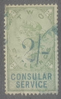 Consular Service  1887 - Fiscales