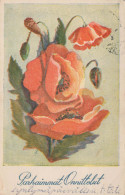 FLOWERS Vintage Postcard CPA #PKE706.A - Blumen
