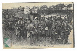 CPA - Campagne De 1914 - Infanterie En Manœuvre : La Halte Horaire, La Cantine - - Guerre 1914-18