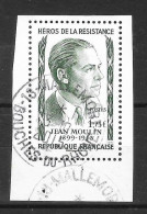 Les Trésors De La Philatélie 2015 - Feuille 3 - Jean Moulin- 1,75 Grün - Used Stamps