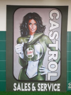 HUILE CASTROL - AFFICHE POSTER - Coches