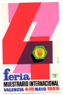 Tarjeta Feria De Muestrario De 1969 - Lettres & Documents