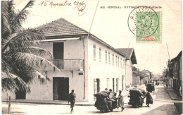CPA Carte Postale Sénégal  RUFISQUE Rue Faidherbe 1904  VM80913 - Senegal