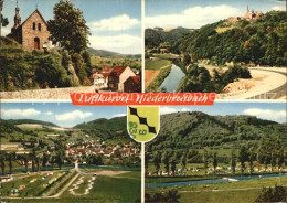 72581783 Niederbreitbach Fliegeraufnahme Camping Flusspartie Niederbreitbach - Autres & Non Classés
