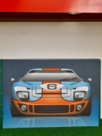 FORD GT 40 - FACE - AFFICHE POSTER - Coches