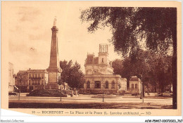 ACWP5-17-0387 - ROCHEFORT SUR MER - La Place Et La Poste  - Rochefort