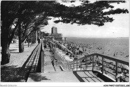 ACWP4-17-0346 - FOURAS - La Plage Et La Promenade  - Fouras-les-Bains