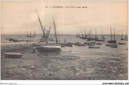 ACWP4-17-0305 - FOURAS LES BAINS - Le Port à Mer Basse  - Fouras-les-Bains
