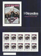Collector - FC Girondins De Bordeaux - 10 TVP - Neuf - Autoadhesif - Autocollant - Collectors