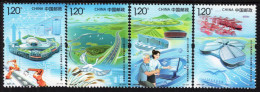 China - 2023 - Science And Technology Industries - Mint Stamp Set - Nuevos