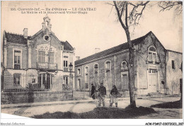 ACWP3-17-0196 - ILE D'OLERON - Le Chateau - La Mairie Et Le Boulevard Victor Hugo - Ile D'Oléron