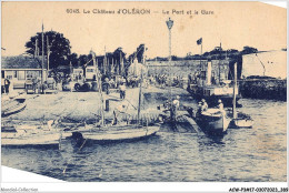 ACWP3-17-0197 - ILE D'OLERON - Le Chateau - Le Port Et La Gare  - Ile D'Oléron