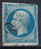 FRANCE Classique, B Obl. GC Des Villes Sur TP Isolés: GC 1742 (Guillon,6) Sur Y&T 22 - 1862 Napoléon III.