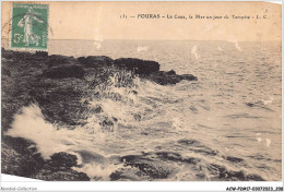 ACWP2-17-0106 - FOURAS LES BAINS - La Coue - La Mer Un Jour De Tempete - Fouras-les-Bains