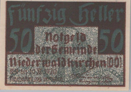 50 HELLER 1920 Stadt NIEDERWALDKIRCHEN Oberösterreich Österreich Notgeld #PG038 - [11] Local Banknote Issues