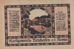 50 HELLER 1920 Stadt NEUHOFEN AN DER KREMS Oberösterreich Österreich UNC Österreich #PH493 - [11] Local Banknote Issues