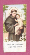 Santino, Holy Card- Sancti Antoni, Ora Pro Nobis.  C. Congr. Ind 11. Maggio. 1897. D. Messaggro Di S. Antonio, - Images Religieuses