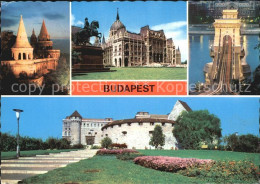 72581358 Budapest Fliegeraufnahme Bruecke Schlossberg Budapest - Ungarn