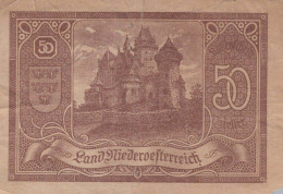 50 Heller 1920 Stadt Federal State Of Niedrigeren Österreich #PE213 - [11] Local Banknote Issues