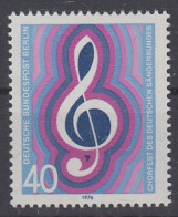 Berlin Mi.Nr.522 - Chorfest Des Deutschen Sängerbundes - Unused Stamps