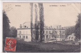 Belleau (02 Aisne) Le Château Le Parc - Circulée 1907 - Otros & Sin Clasificación