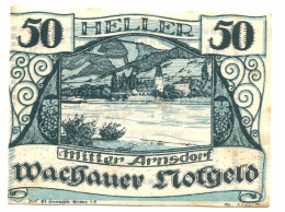 50 Heller 1920 MITTER-ARNSDORF Österreich UNC Notgeld Papiergeld Banknote #P10501 - [11] Local Banknote Issues