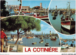ADVP11-17-0894 - LA COTE ATLANTIQUE - ILE D'OLERON - LA COTINIERE - Char-mar - Différents Aspects Du Port  - Ile D'Oléron