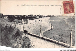 ACWP9-17-0800 - CHATELAILLON - Perspective De La Plage  - Châtelaillon-Plage