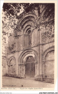 ACWP8-17-0661 - MATHA - Façade De L'église Sainte-hérie - Matha