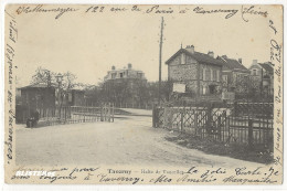 Taverny (95) Halte De Vaucelles , Envoyée En 1904 - Taverny