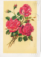 FLOWERS Vintage Postcard CPSM #PAR873.GB - Blumen