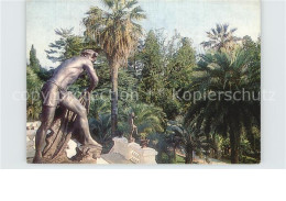 72581237 Sotschi The Arboretum Sculpture Of A Fisherman Russische Foederation - Russie
