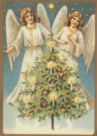 ANGEL CHRISTMAS Holidays Vintage Postcard CPSM #PAH594.GB - Anges