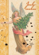 ANGEL CHRISTMAS Holidays Vintage Postcard CPSM #PAH534.GB - Anges