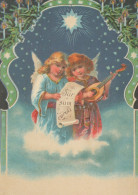 ANGEL CHRISTMAS Holidays Vintage Postcard CPSM #PAH472.GB - Anges