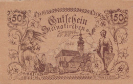 50 HELLER 1920 Stadt STEINAKIRCHEN AM FORST Niedrigeren Österreich #PE822 - [11] Local Banknote Issues