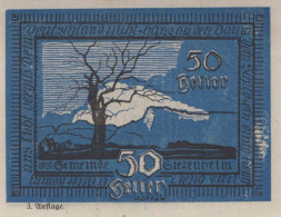 50 HELLER 1920 Stadt SIEZENHEIM Salzburg Österreich Notgeld Banknote #PF177 - [11] Local Banknote Issues
