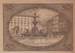 50 HELLER 1920 Stadt SALZBURG Salzburg Österreich Notgeld Banknote #PE791 - [11] Emissions Locales