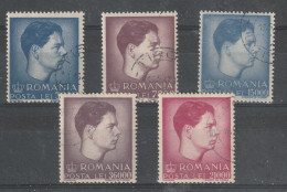 1947 - Roi Mihai Mi No 1028/1032 - Gebraucht