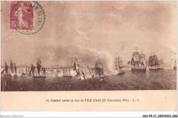 ADVP5-17-0367 - COMBAT NAVAL EN VUE DE L'ILE D'AIX - 27 Décembre 1811 - Sonstige & Ohne Zuordnung