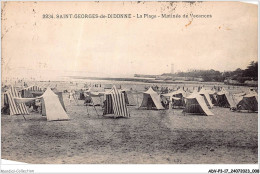 ADVP3-17-0191 - SAINT-GEORGES-DE-DIDONNE - Côte D'argent - La Plage - Matinée De Vacances - Saint-Georges-de-Didonne