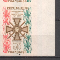 Croix De Guerre YT 1453 De 1965 Sans Trace De Charnière - Sin Clasificación