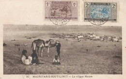 1937  Mauritanie  Boutilimit   " Village Maure " - Mauritanië