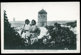 1075 - MAROC - RABAT - Deux Jeunes Filles Des Oudayas - Rabat