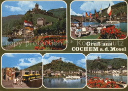 72581010 Cochem Mosel Schloss Bruecke Moselpartien Cochem - Cochem