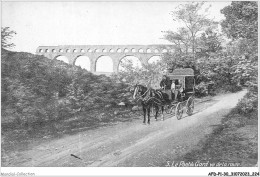 AFDP1-30-0113 - Le Pont Du GARD Vu De La Route - Alès