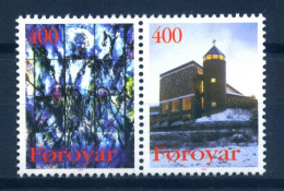Faroe Is. 1995 Feroe / Catholic Church Christmas MNH Navidad Iglesia Católica Katholische Kirche / It03   1-48 - Kerken En Kathedralen